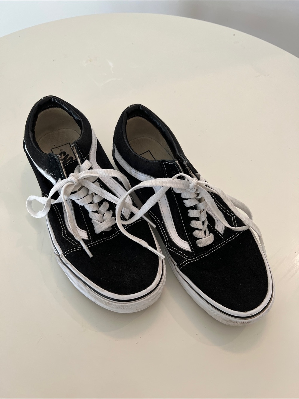 Vans Old Skool Men’s Sneakers in Black and White